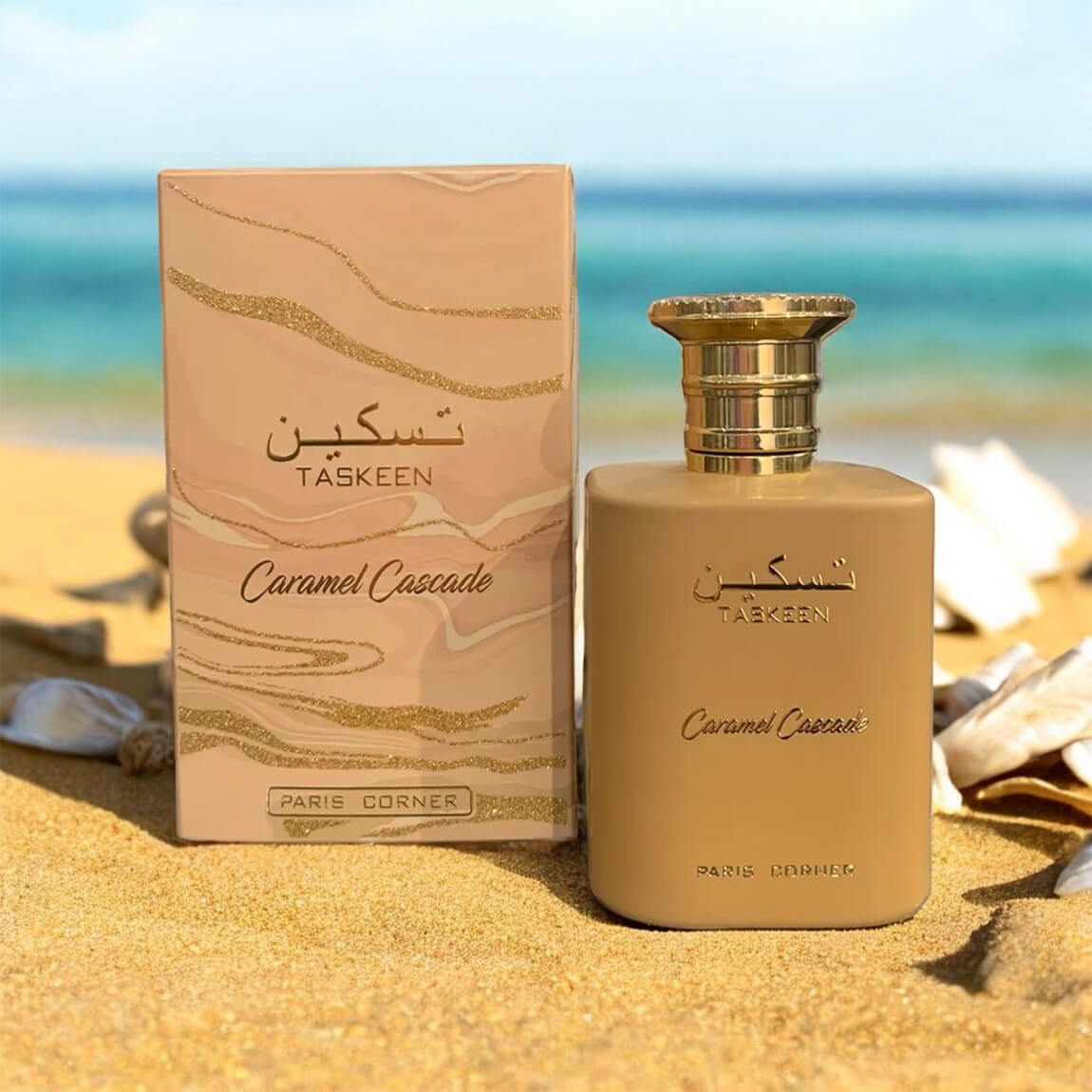 Taskeen caramel cascade by Paris Corner 3.4 oz EDP unisex